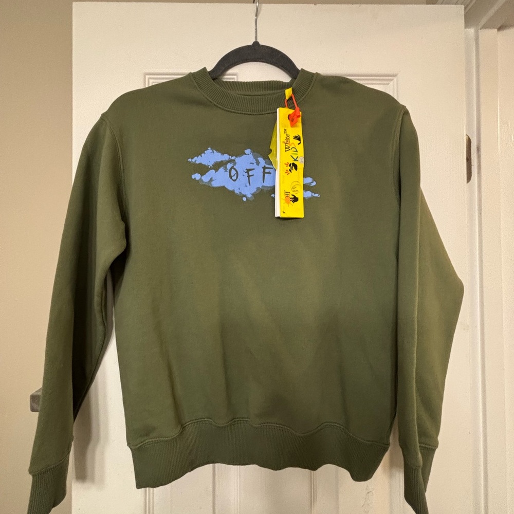 Off White Boy’s Logo Swearshirt